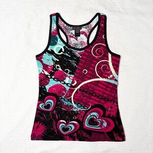 y2k Hayes ultra rare graphic euro racerback tank top